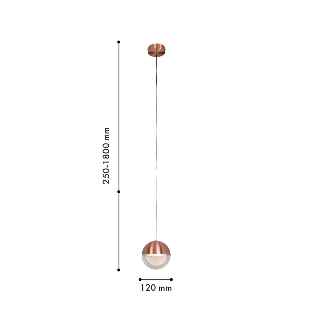 Подвесной светодиодный светильник Favourite Luna 4371-1P