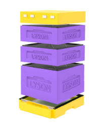 Улей 12 рамочный ППС +2 магазина (Лысонь Вологда) комплект