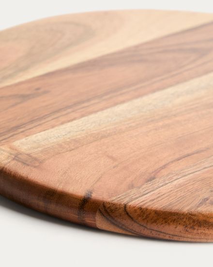 Сервировочная доска Dalme из акации, диаметр 26,5 см