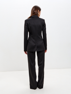 Черный жакет Burns