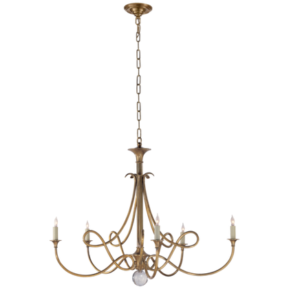 Люстра Visual Comfort Double Twist Large Chandelier