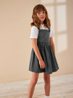 Сарафан школьный для девочки Next 900-280, Серый