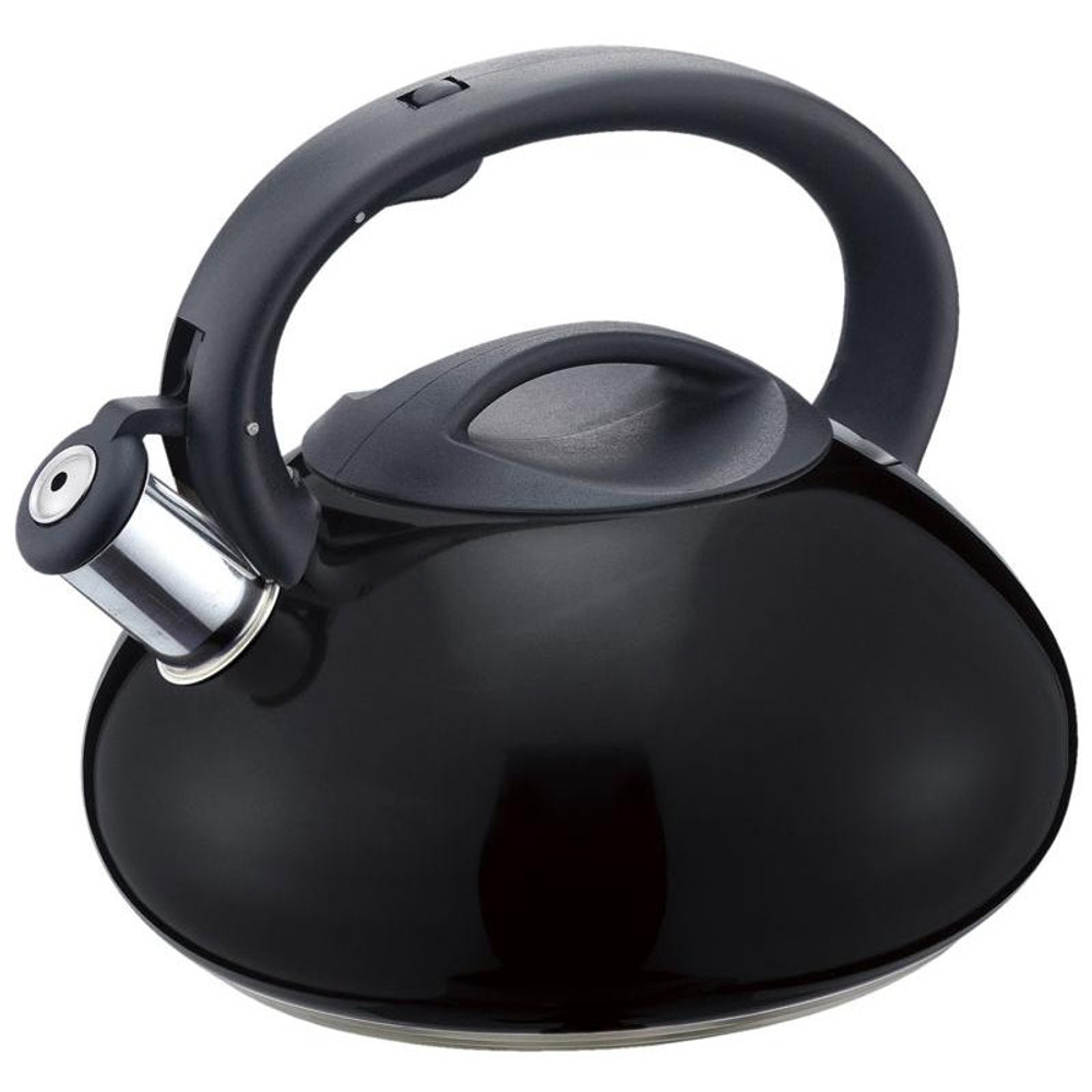 Чайник металлический со свистком Mallony MAL-105-N