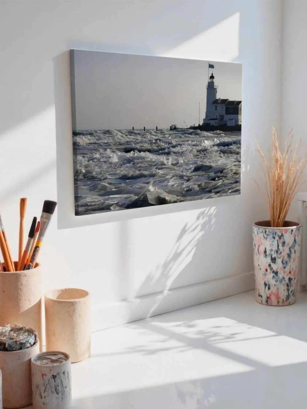 Картина на стену 40 X 50 Лед на море
