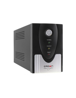 CROWN ИБП CMU-SP800IEC USB {(1x12V.9AH) 8*IEC С13 + 1*IEC С13 bybass, порт USB} [CM000001864]