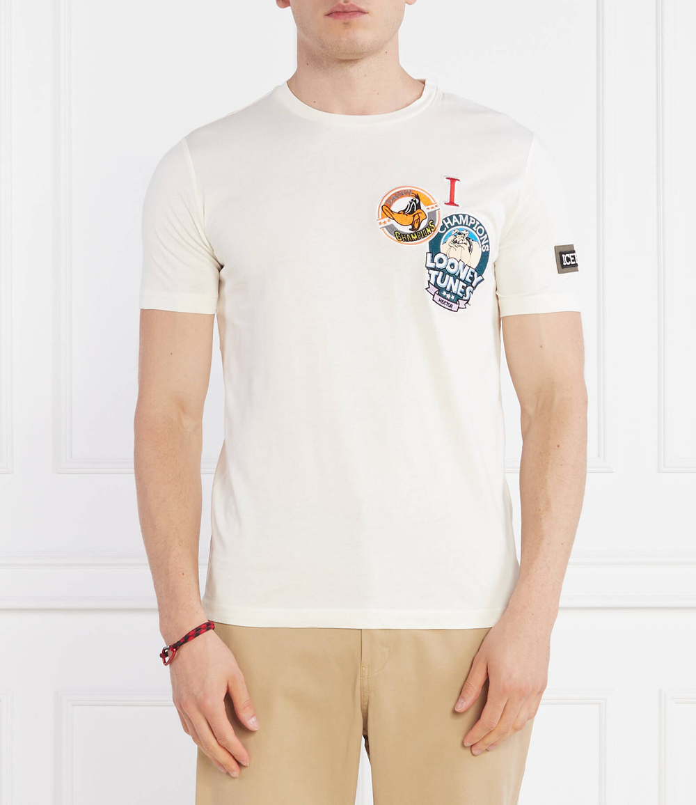 Футболка Iceberg - белый(235 I1P F01C 6301)