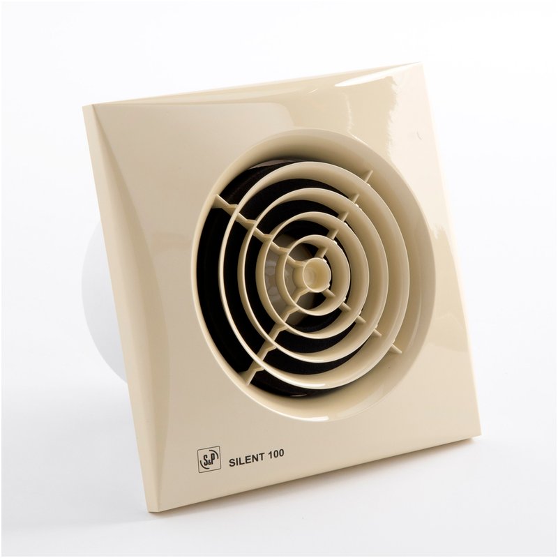 Накладной вентилятор Soler Palau SILENT-100 CZ IVORY