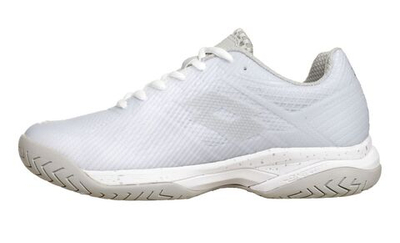 Женские Кроссовки теннисные Lotto Mirage 300 III SPD - all white/vapor gray