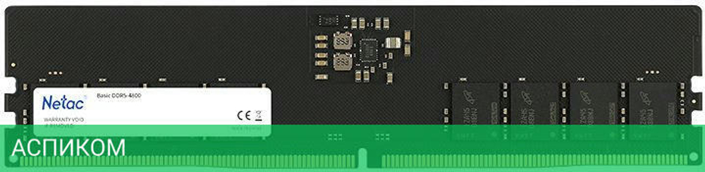 Оперативная память Netac Basic DDR5 16GB NTBSD5P56SP-16 RTL