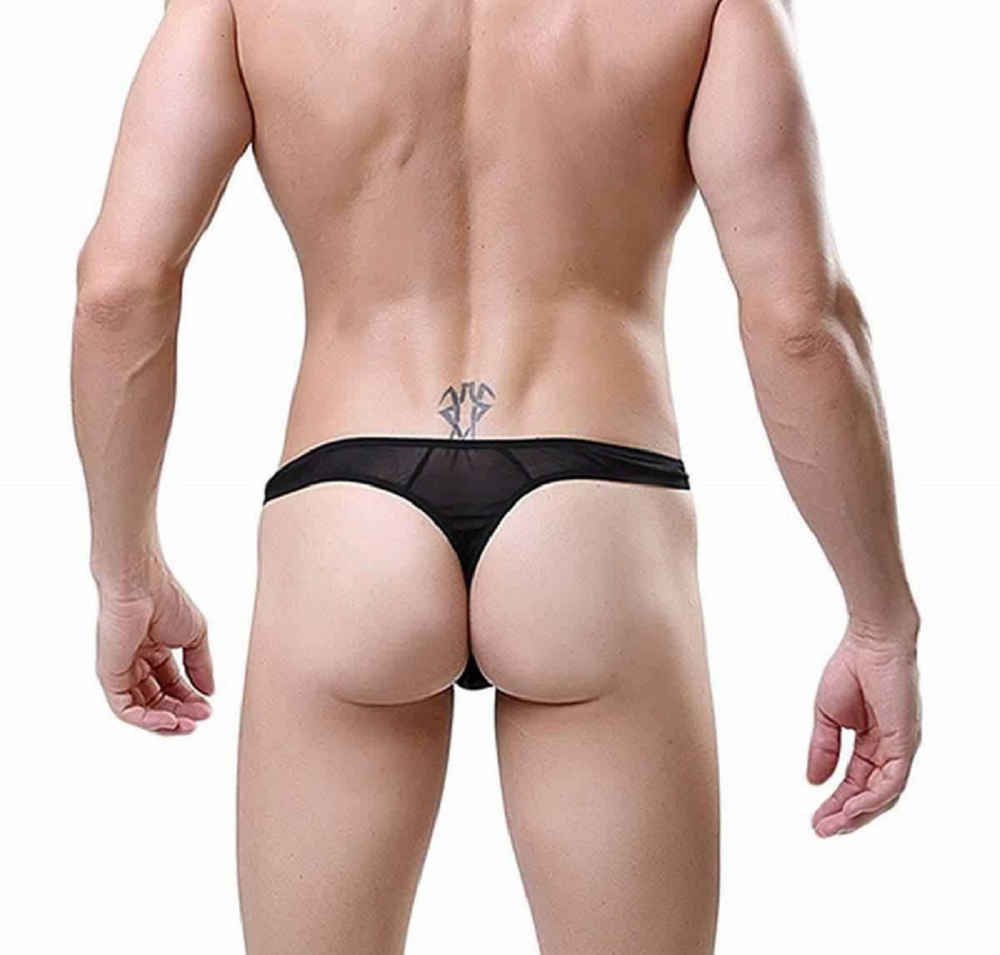 Стринги мужские черные M/L