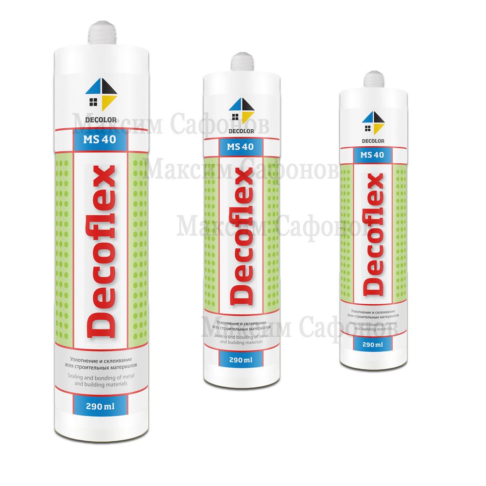 DECOFLEX MS-40 это однокомпонентный клей герметик (Деколор МС 40)