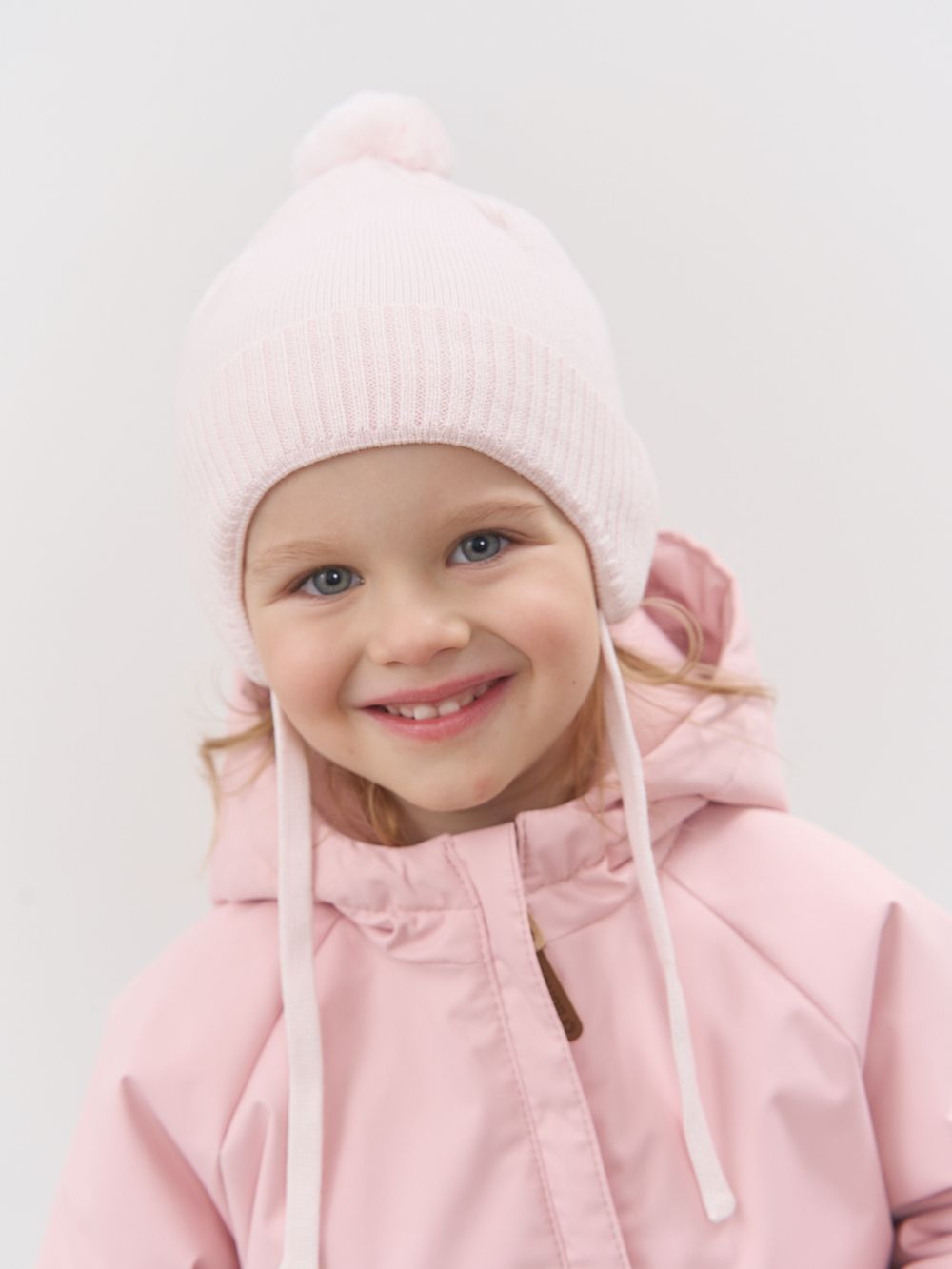 Шапка хлопковая на подкладе "Камелия" 0+