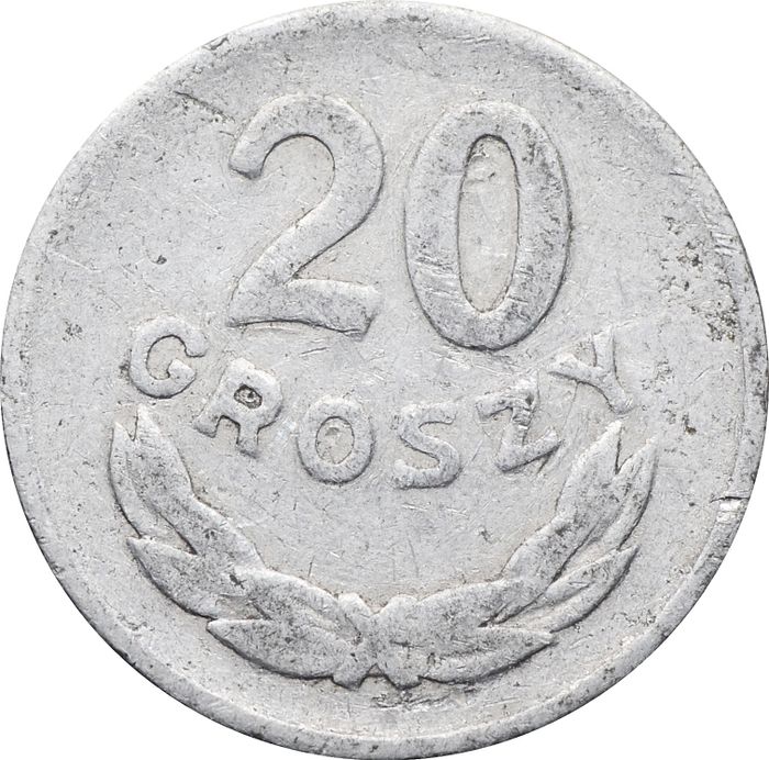 20 грошей 1949 Польша