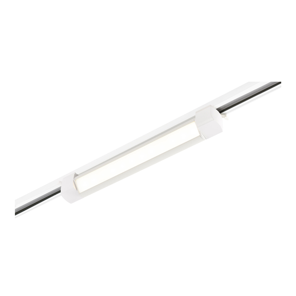 ST368.546.10 Св-к трек. Белый LED 1*10W 4000K 725Lm Ra90 120 IP20 L387xW49xH54 170-240VV