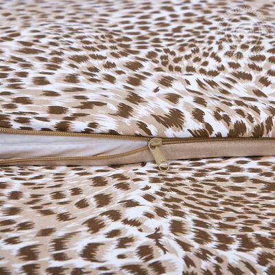 Пододеяльник трикотажный на молнии Леопард 263 АРТПОСТЕЛЬ 200*215