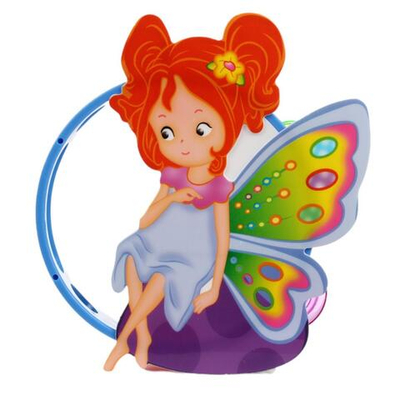 Бубен, яркие цвета, 2 вида в ассорт., в пакете 16,5*20,5*3,5 см. (YAKO)