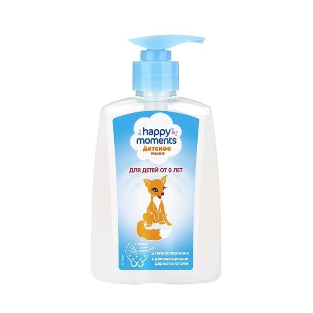 5227081 Жидкое мыло для детей Happy moments от 0 лет, 250 мл 5227081
