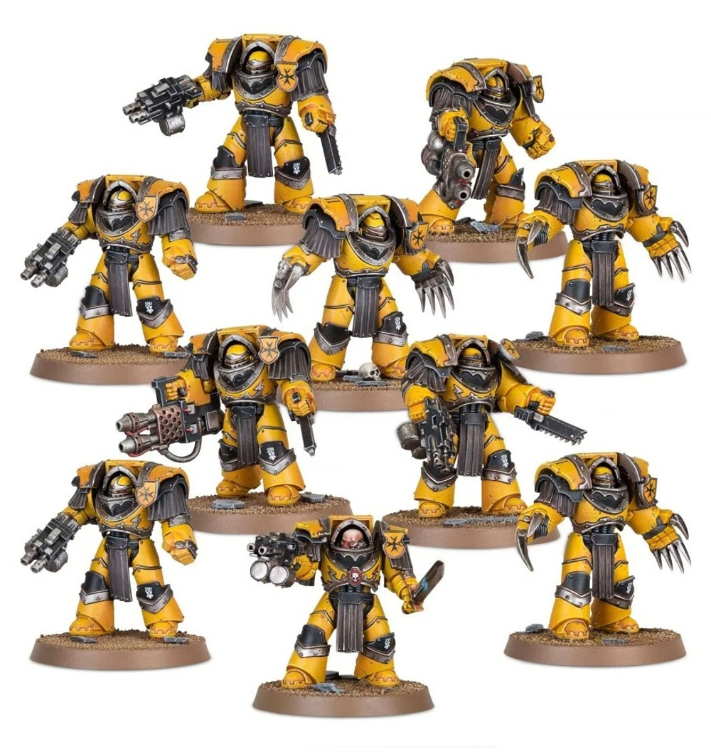 Warhammer Horus Heresy Legion Cataphractii Terminator Squad