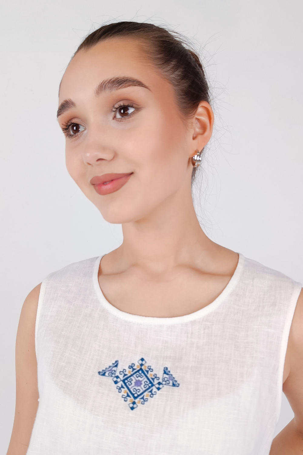 Блузка с чувашской вышивкой