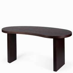 Рабочий стол Osmos 150х70 см, темный шпон ясеня