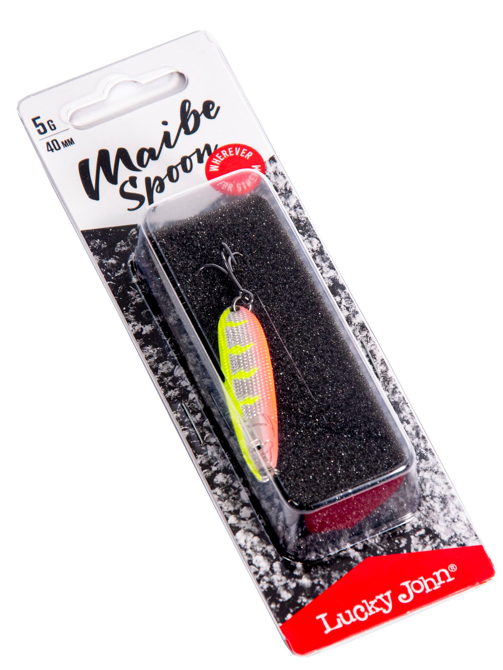 Блесна Lucky John Maibe Spoon 40 мм, 5 г, цвет 012