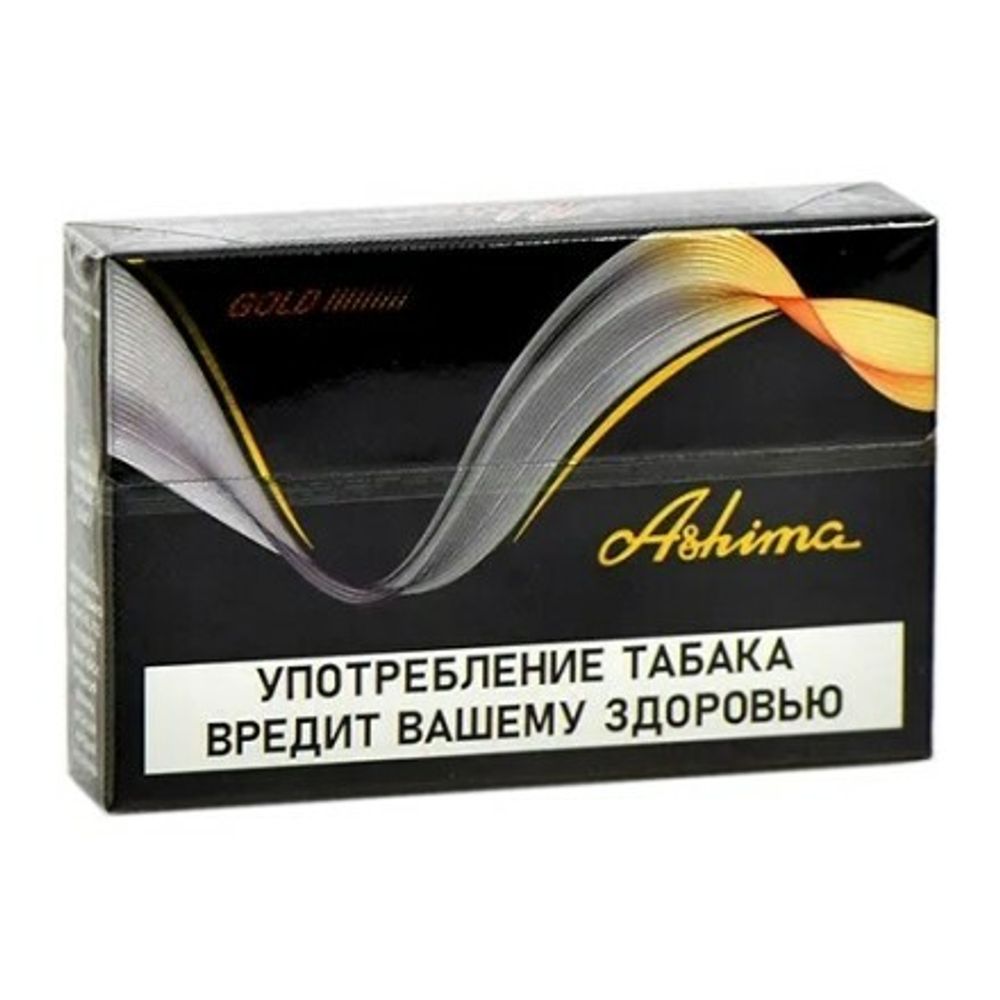 Стики Ashima Black Gold Премиальный табак блок - 10 пачек купить в Москве