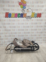 Санки-коляски Ника Joy every day 1 бежевый с мишками