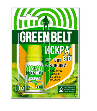 Инсектицид Искра Био GREEN BELT 10 мл (1/120)