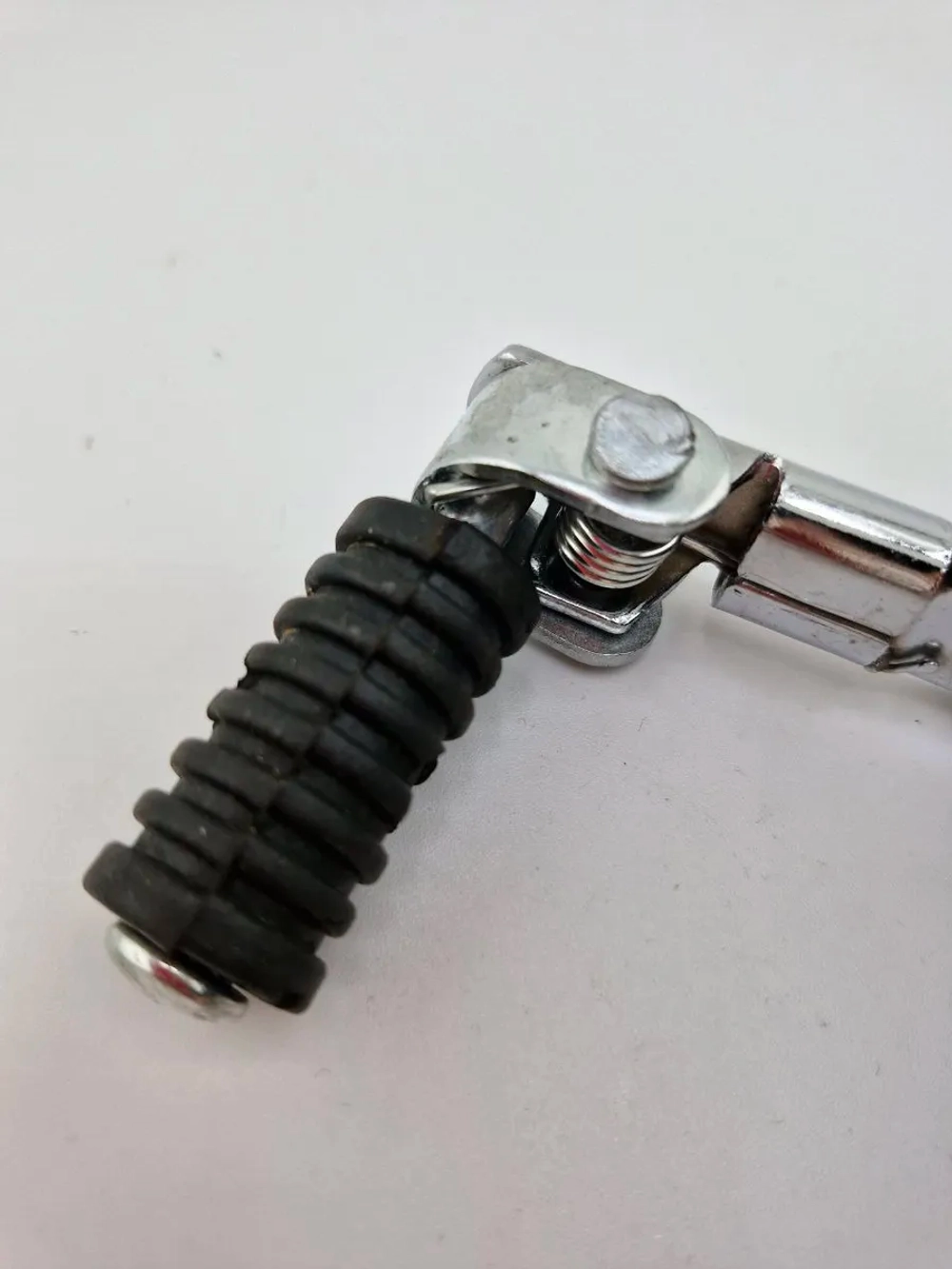 + x Лапка (рычаг) переключения передач для питбайка (серебряный)