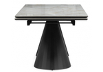 Керамический стол Woodville Шелтон 180(260)x90 carla larkin, черный
