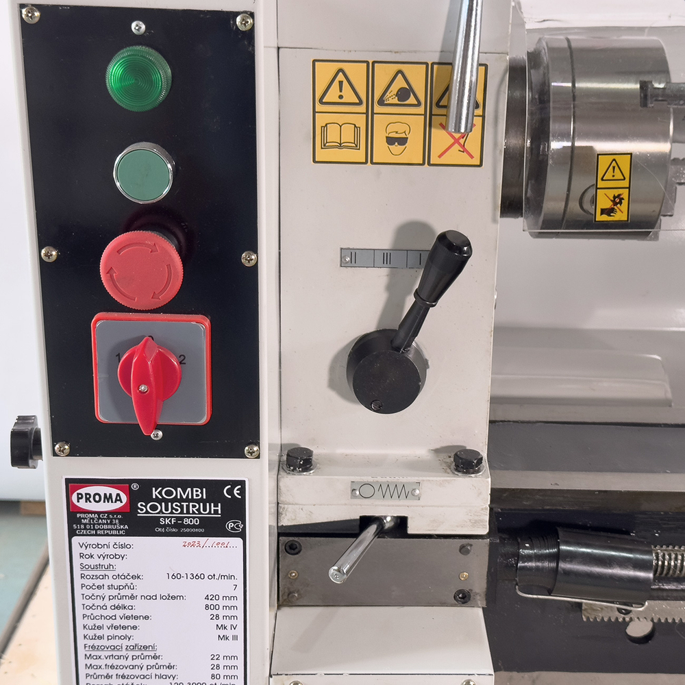 PROMA SKF-800 комбинированный токарный станок