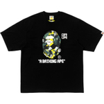 A Bathing Ape Bathing Ape Cr7 Life Collaboration Fw25 Футболка черный