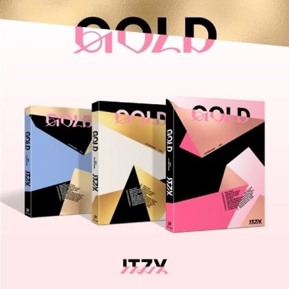 Альбом ITZY - GOLD STANDARD 3 Version SET