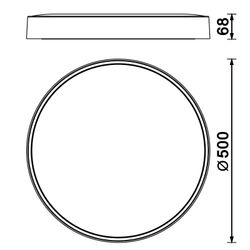 8839 Потолочный светильник CUMBUCO II