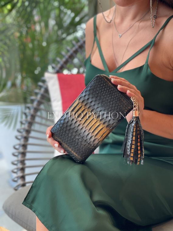 Кошелёк из кожи питона WA-125