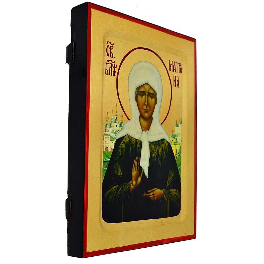 Матрона Московская. Афонская икона ручной работы.