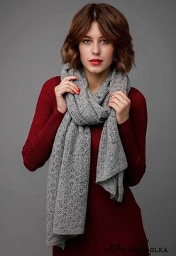 Палантин из 100% монгольской шерсти