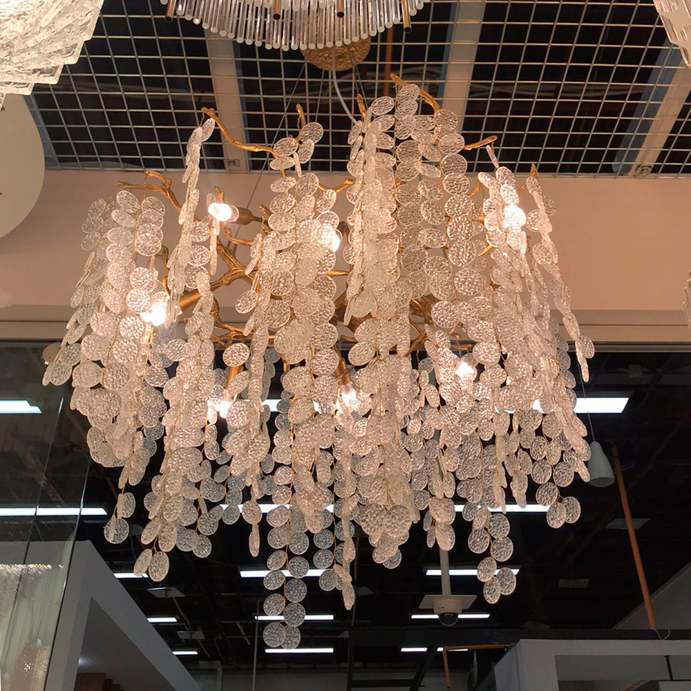 Люстра Cloyd HAOMA C8 / Ø60 см - латунь (арт.10844)