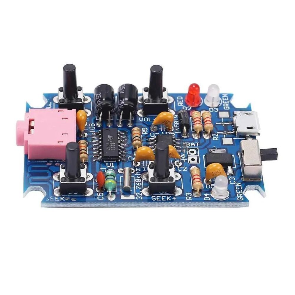 Набор для самостоятельной сборки и пайки - конструктор &quot;FM-радиоприёмник 76-108Мгц&quot; DC 1.8-3.6В