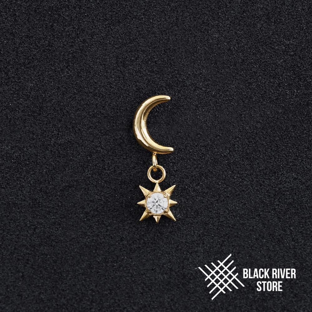 Pendant Vesper Crystal PVD Yellow