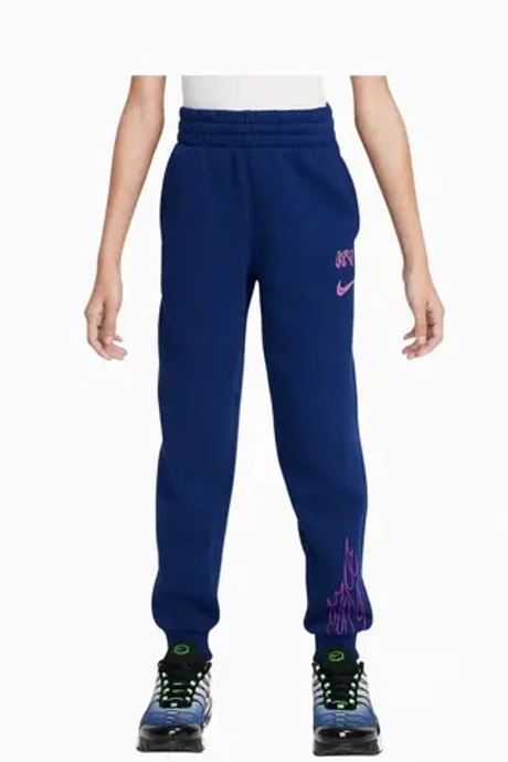 Штаны Nike Kylian Mbappé Club Fleece Junior - темно-синий