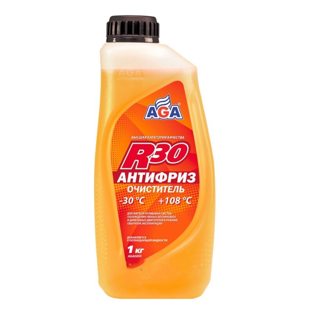 Антифриз AGA универсальный (-30) R30 готовый 1 кг