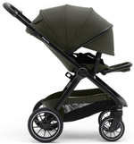 Коляска Agex Prima Pro 3 в 1 с автокреслом i-Team ATG080 Grey APF664 Green (Зеленый)