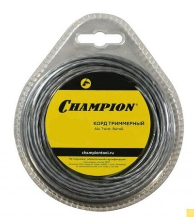 Леска 3,0 мм 25 м Champion Alu Twist витая C7064