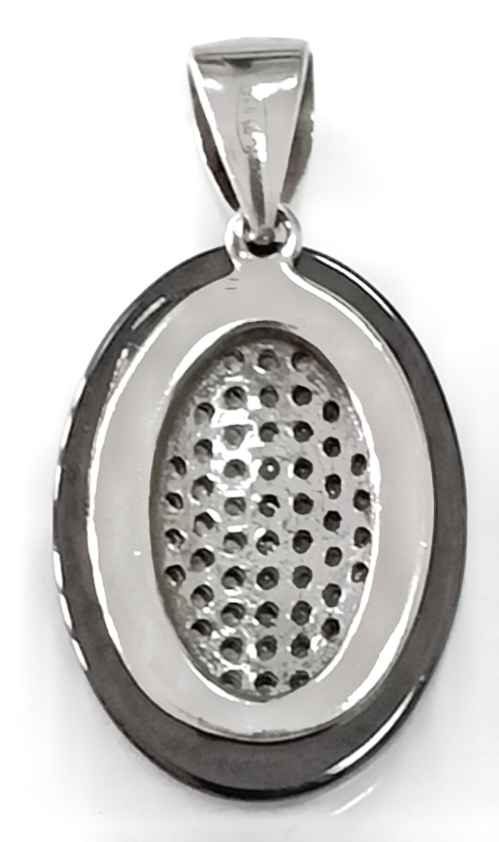 Подвеска из серебра с керамикой"Эстерелла"