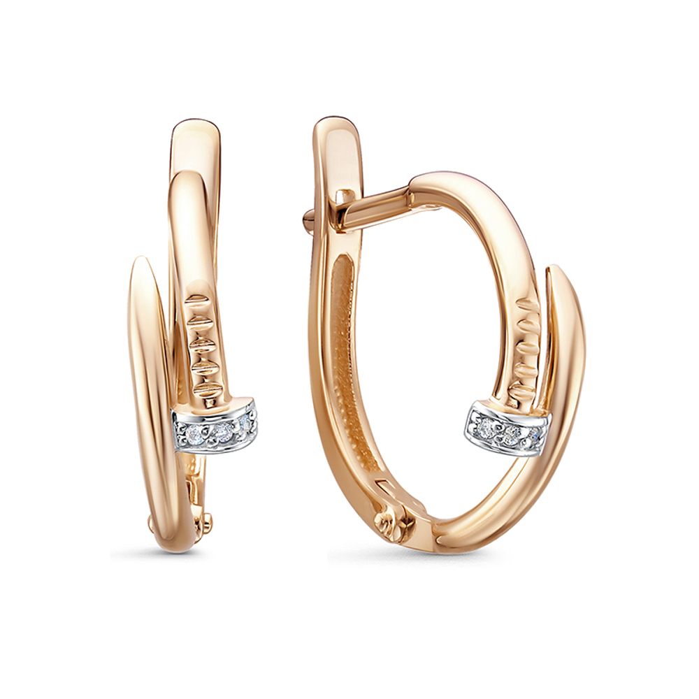 Серьги из золота 585 пробы