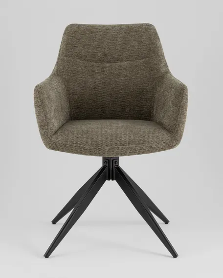 Крутящийся стул Kenton серо-зеленый