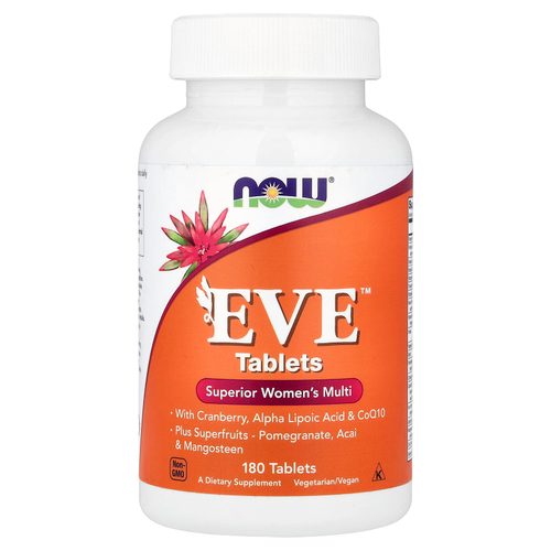 NOW Foods, EVE™, превосходные мультивитамины для женщин, 180 таблеток