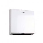 Диспенсер бумажных полотенец нерж. сталь TISSUE 04006.W белый