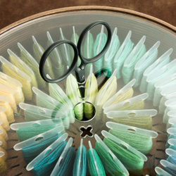 Круглый короб 22 см на 66 бобинок